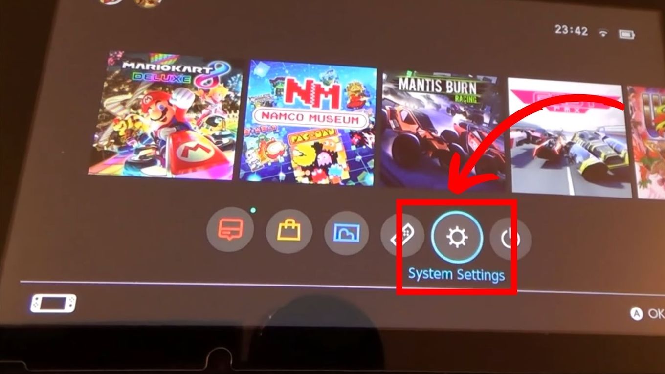 System Settings - Fix Nintendo Black Screen