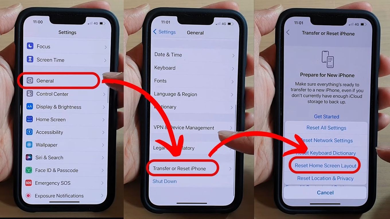 How to Reset iPhone Home Screen
