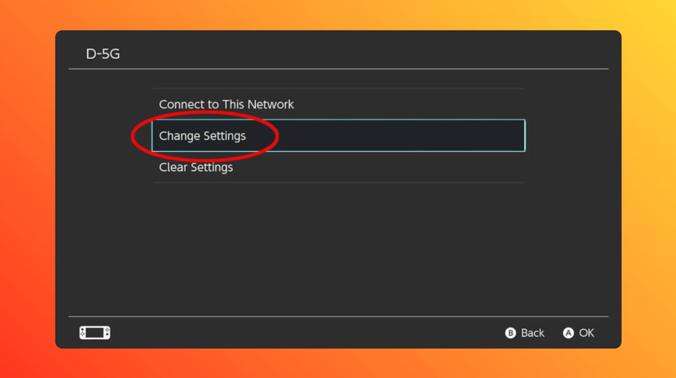 Nintendo Switch - Web Browser DNS settings Wifi