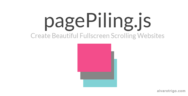 pagePiling.js is the best