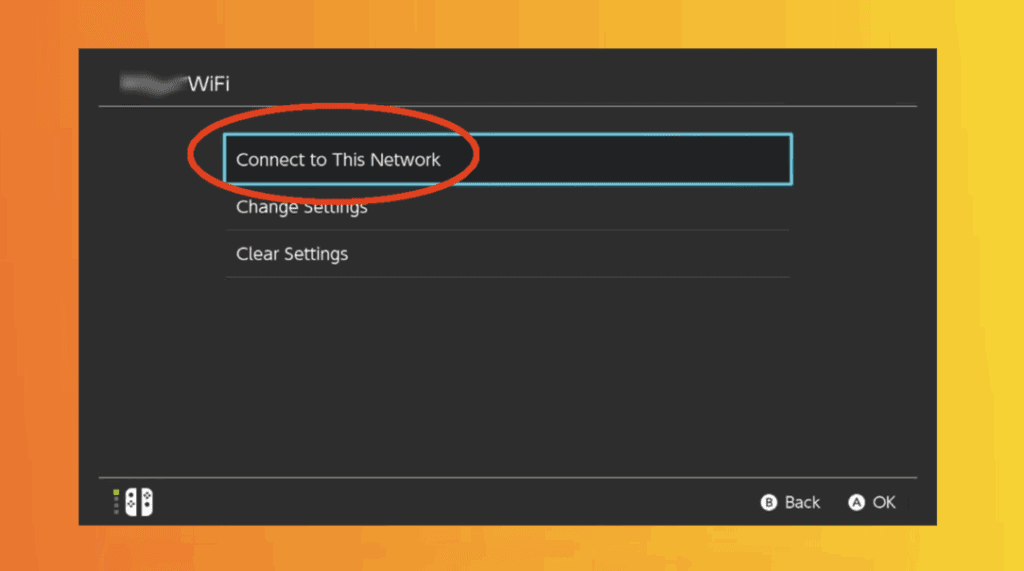 Nintendo Switch Browser - Connect to the New Network