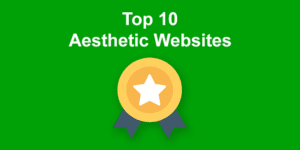 aesthetic websites share