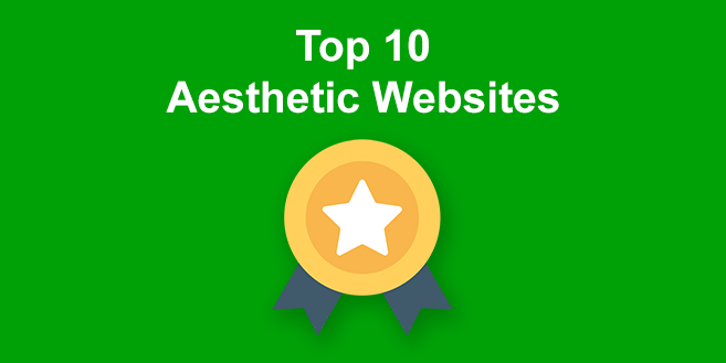 Top 10 Aesthetic Websites [Inspiration for 2024]