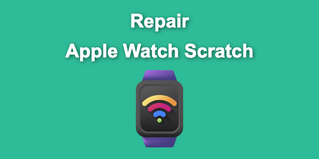 REMOVING Screen Scratch on Apple Watch ⌚️ 