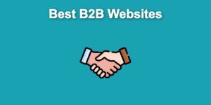 b2b websites share