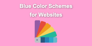 blue website color scheme share