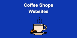 coffee shops websites share