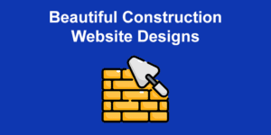 construction website design share