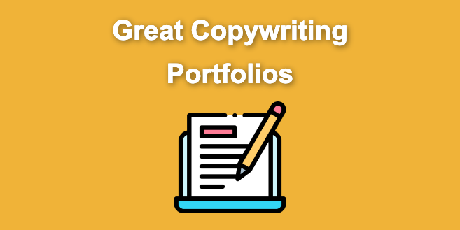 9 Great Copywriting Portfolio Websites [Inspiration Examples]