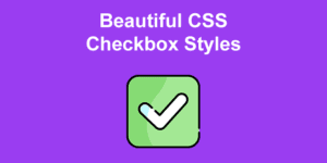 css checkbox styles share
