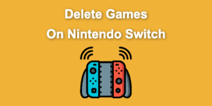 delete games nintendo switch share