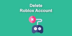 delete roblox account share