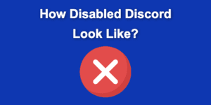 disabled discord account share