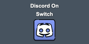 discord on switch share