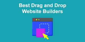 drag and drop website builders share