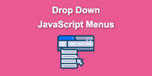 drop down menu javascript share