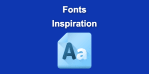 font inspiration share