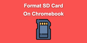format sd card chromebook share