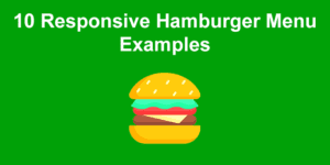 hamburger menu css share