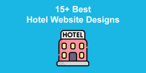 hotel website design share