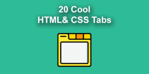 html css tabs share