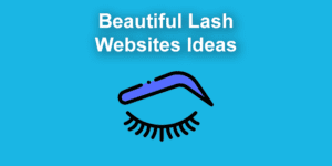 lash website ideas share