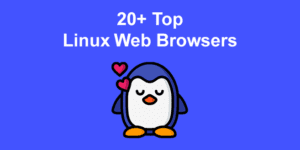 linux web browsers share
