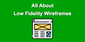 low fidelity wireframes share