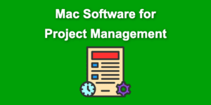 mac software project management share