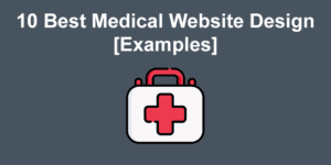 medical website design share