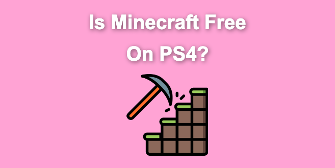 Minecraft ps4 hot sale free