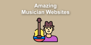 musician website share