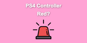 ps4 controller red share
