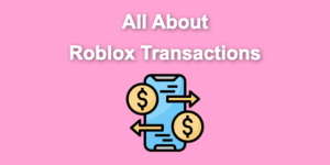 roblox transactions share