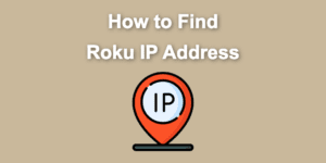 roku ip address share