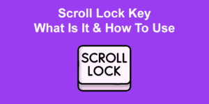 scroll lock key share
