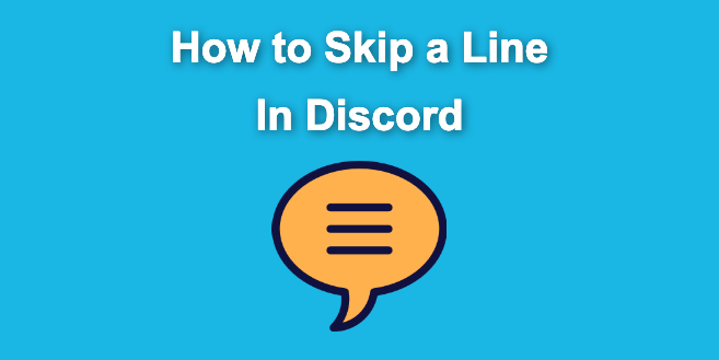 How to Go Down a Line in Discord? [Desktop + Mobile]