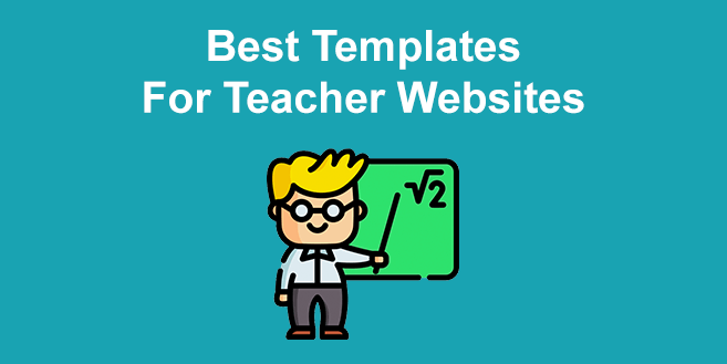 13 Best Teacher Website Templates [2024]