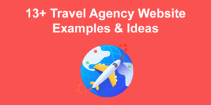 travel website design share