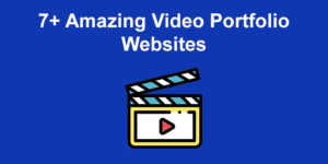 video portfolio website share
