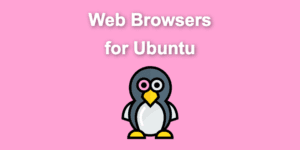 web browsers ubuntu share
