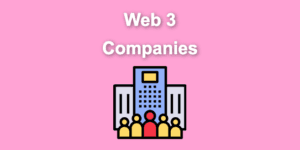 web3 companies share