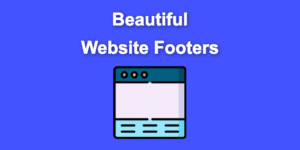 website footers share