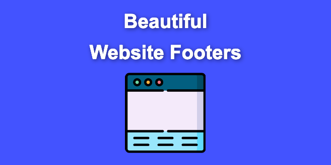 15 Beautiful Website Footers [Examples]