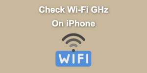 wifi ghz iphone share