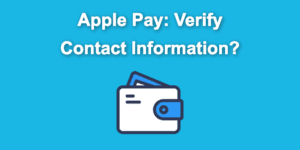 apple pay verify contact share
