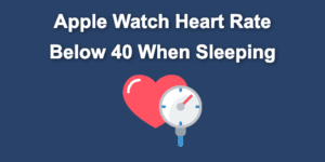 apple watch heart 40 sleeping share
