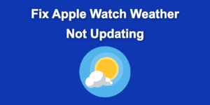 apple watch weather not updating share