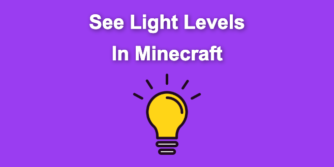 How to See Light Levels in Minecraft [Best Way!]