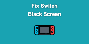 nintendo switch black screen share